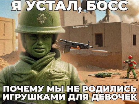Я УСТАЛ, ПОЧЕМУ МЫ НЕ РОДИЛИСЬ ИГРУШКАМИ ДЛЯ ДЕВОЧЕК