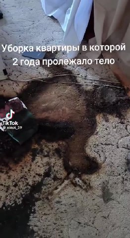 Уборка квартиры в которой ` 2 года пролежало тело —