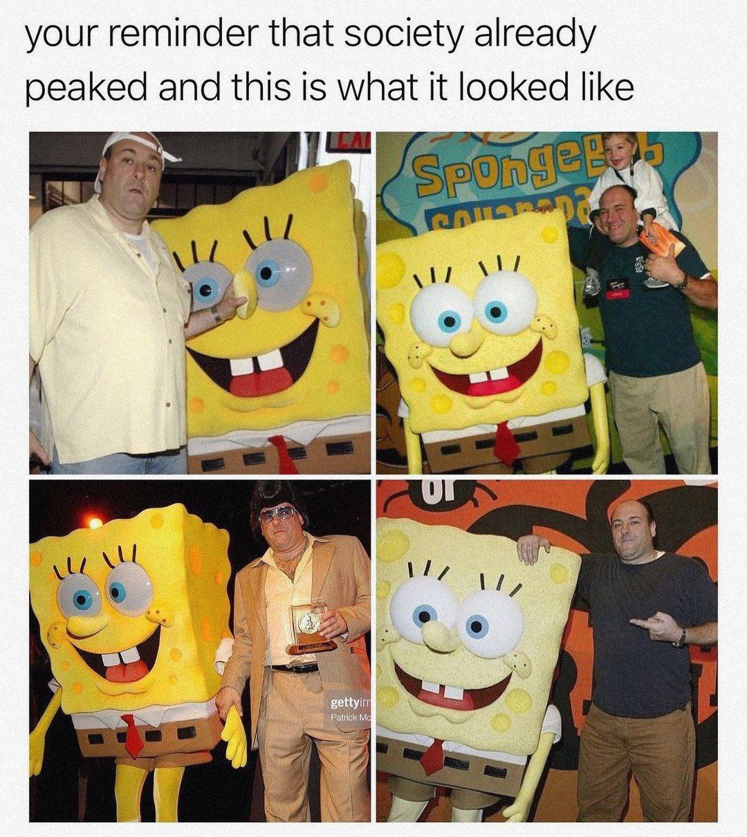 your reminder that society already peaked and this is what it looked like к