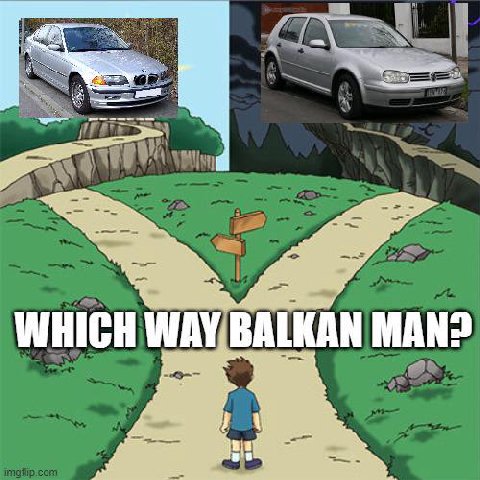ЧУДА iN] WHICH WAY, BALKAN MAN?