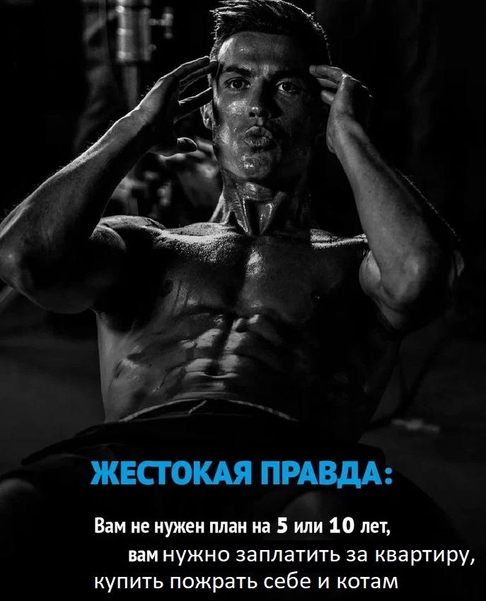 4 ЖЕСТОКАЯ ПРАВДА: Вам не нужен план на 5 или 1.0 лет, вам нужно заплатить за квартиру, купить пожрать себе и котам