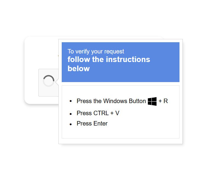 To verify your request follow the instructions below Press the Windows Button Press Press Enter