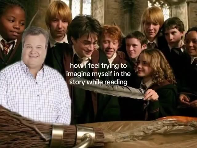 imagine myself inthe № story while reading v