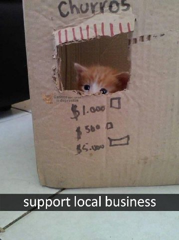 support local business