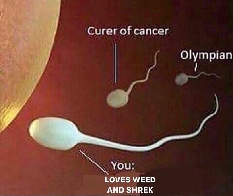 Сигег of cancer You: LOVES WEED AND SHREK