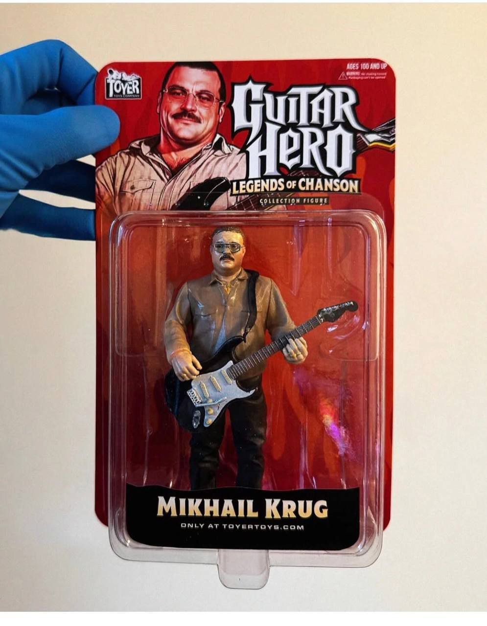 ‘AGES 100 AND LEGENDS GOLLECTION FIGURE a у MIKHAIL KRUG ONLY