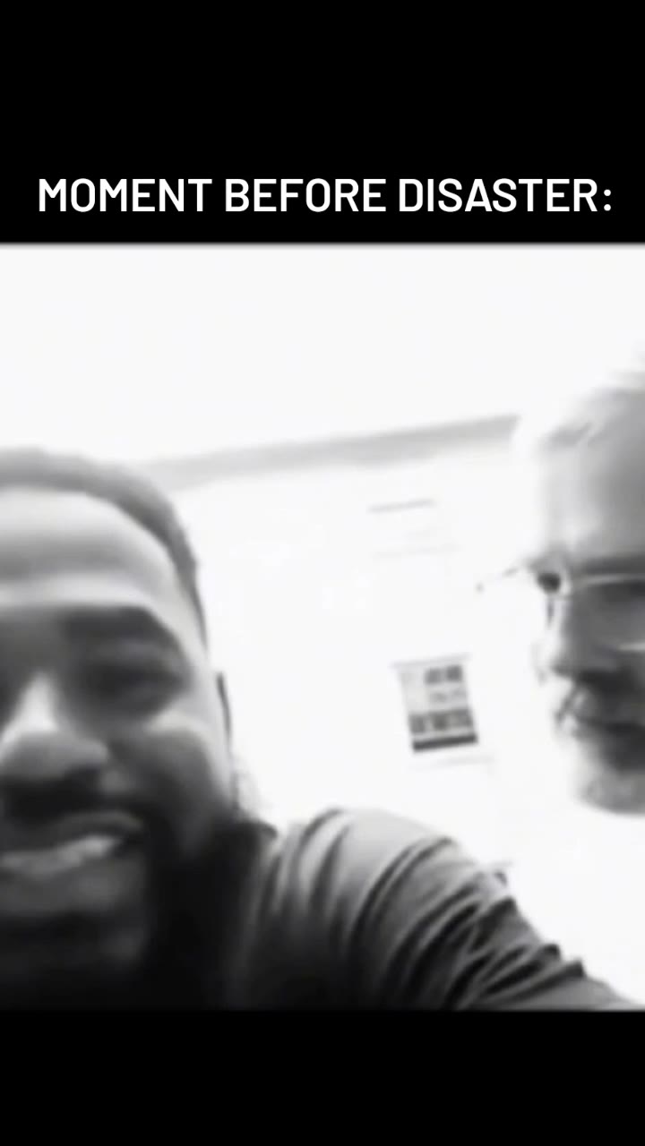 MOMENT BEFORE DISASTER:
