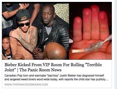Я я 4 a в Bieber Kicked From VIP Room For Rolling "Terrible Joint" The Panic Room News Canadian Pop Icon and wannabe “bad-boy" Justin Bieber has disgraced himself and angered weed lovers word-wide tod