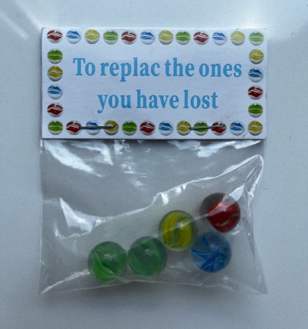 To replac the ones you have lost is
