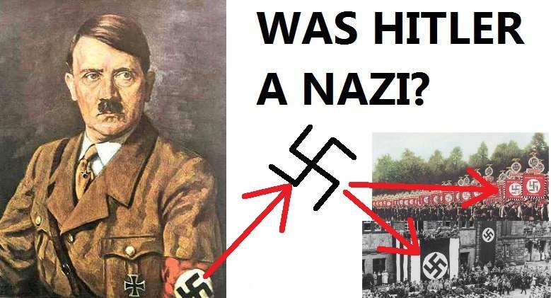 WAS HITLER A NAZI? a 4 2 1¢ 7. А on: we. a vor