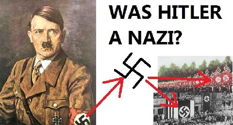 WAS HITLER A NAZI? a 4 2 1¢ 7. А on: we. a vor