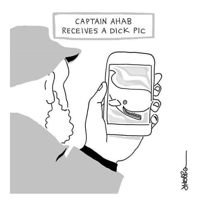 CAPTAIN AHAB RECE\VES A DIcK Plc
