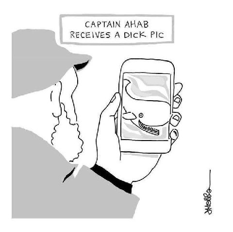 CAPTAIN AHAB RECE\VES A DIcK Plc