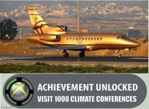 ACHIEVEMENT UNLOCKED VISIT 1000 CLIMATE CONFERENCES