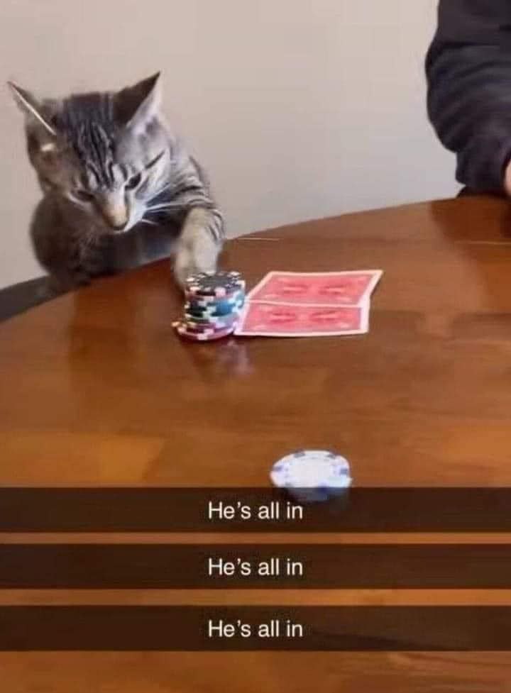 Не’$ а! He’s all in He’s