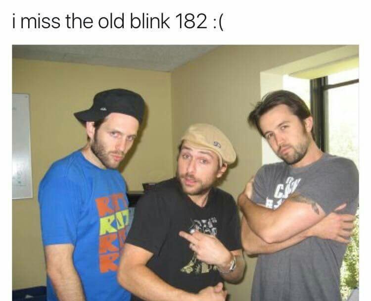 1775$ the old blink 182 к