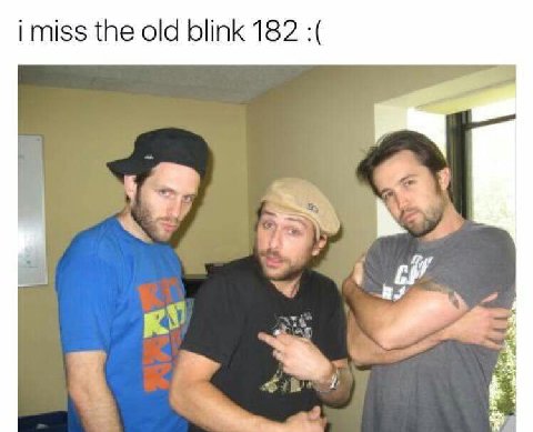 1775$ the old blink 182 к