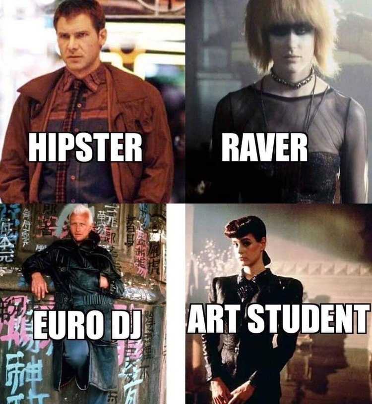 HIPSTER RAVER BART STUDENT