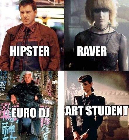 HIPSTER RAVER BART STUDENT