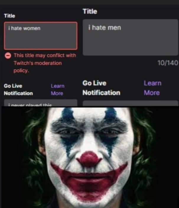 Title itle This title may conflict with Twitch's moderation 10/140 policy Live Live Learn Notification More Notification More thic hie