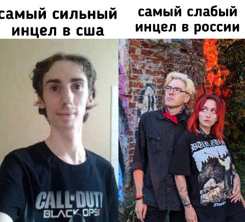 амый сильный самый слабый инцел в россии инцел в сша