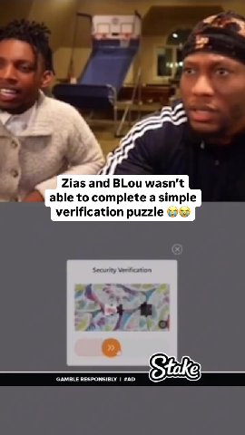 ы. у able to complete a simple verification puzzle ©@@ Secunty Verficaton GAMBLE RESPONSIBLY | #AD SALE