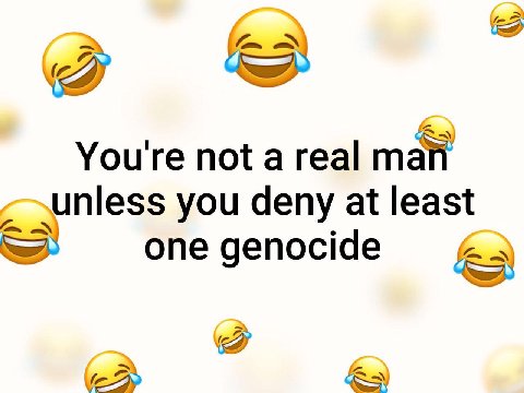 You're not a real тай unless you deny at least опе депосае fom