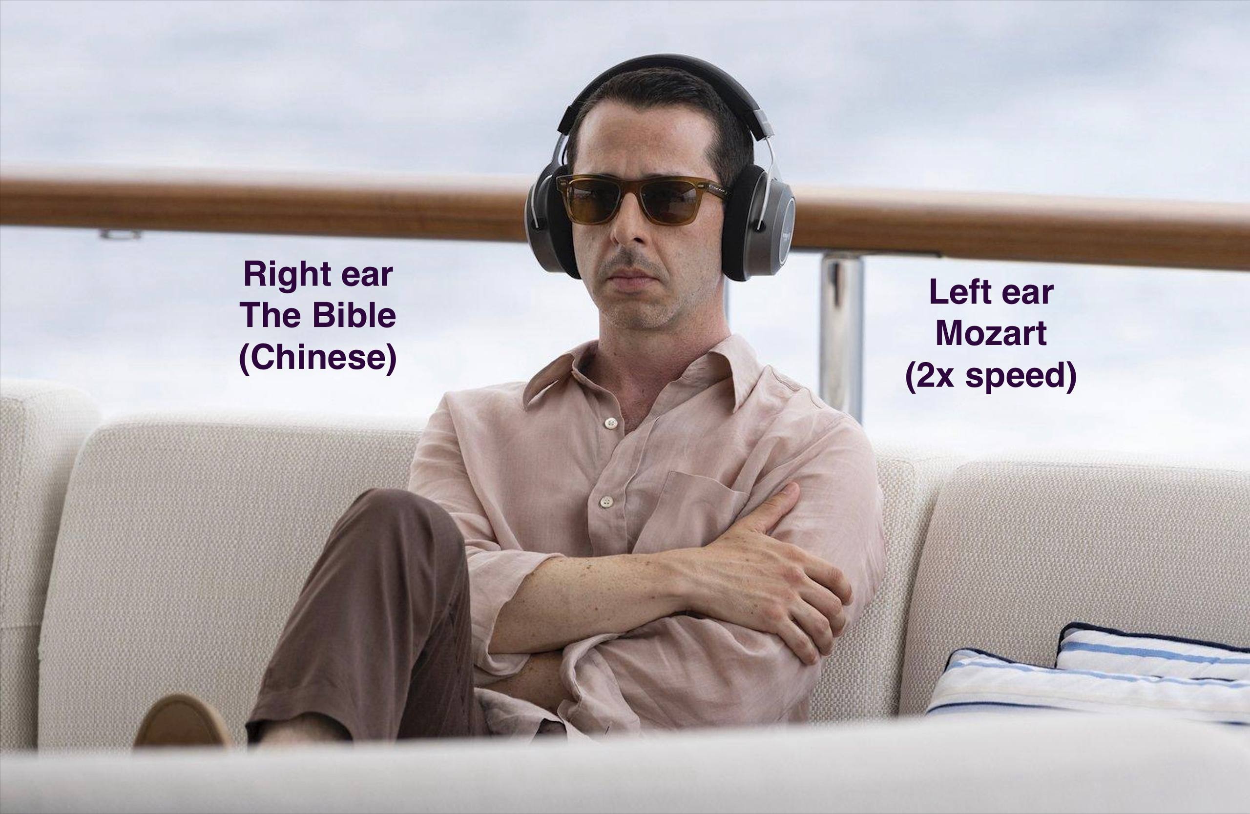 2 1 ight ear The Bible Left ear Chinese Mozart speed) у у у a Lay 4 2 A 4 у is я 4 у wee <i