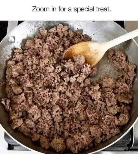 Zoom in for а special treat. A