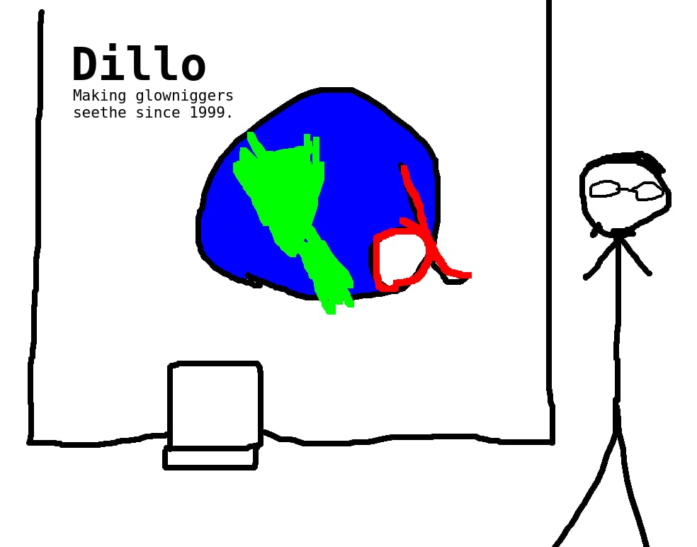 Dillo Making glowniggers seethe since 1999. и