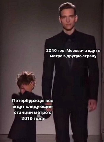 2040 год: Москвичи едут в метро в другую страну Петербуржцы все ждут следующие станции метро с 2019 года