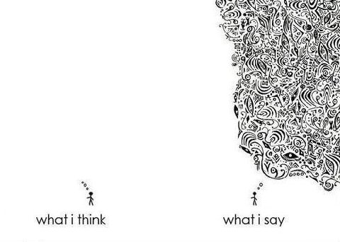 AS 5» what i think what i say