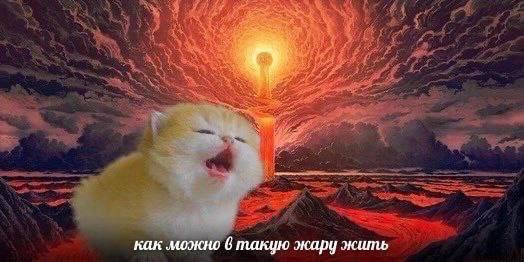 a как можно 6 такую жару жить