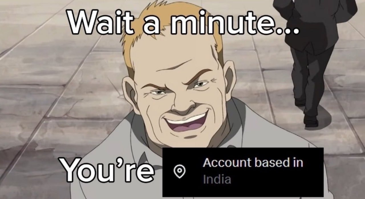 Wait a minute... Account based in