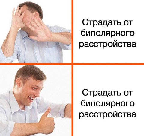Страдать от биполярного расстройства Страдать от биполярного расстройства