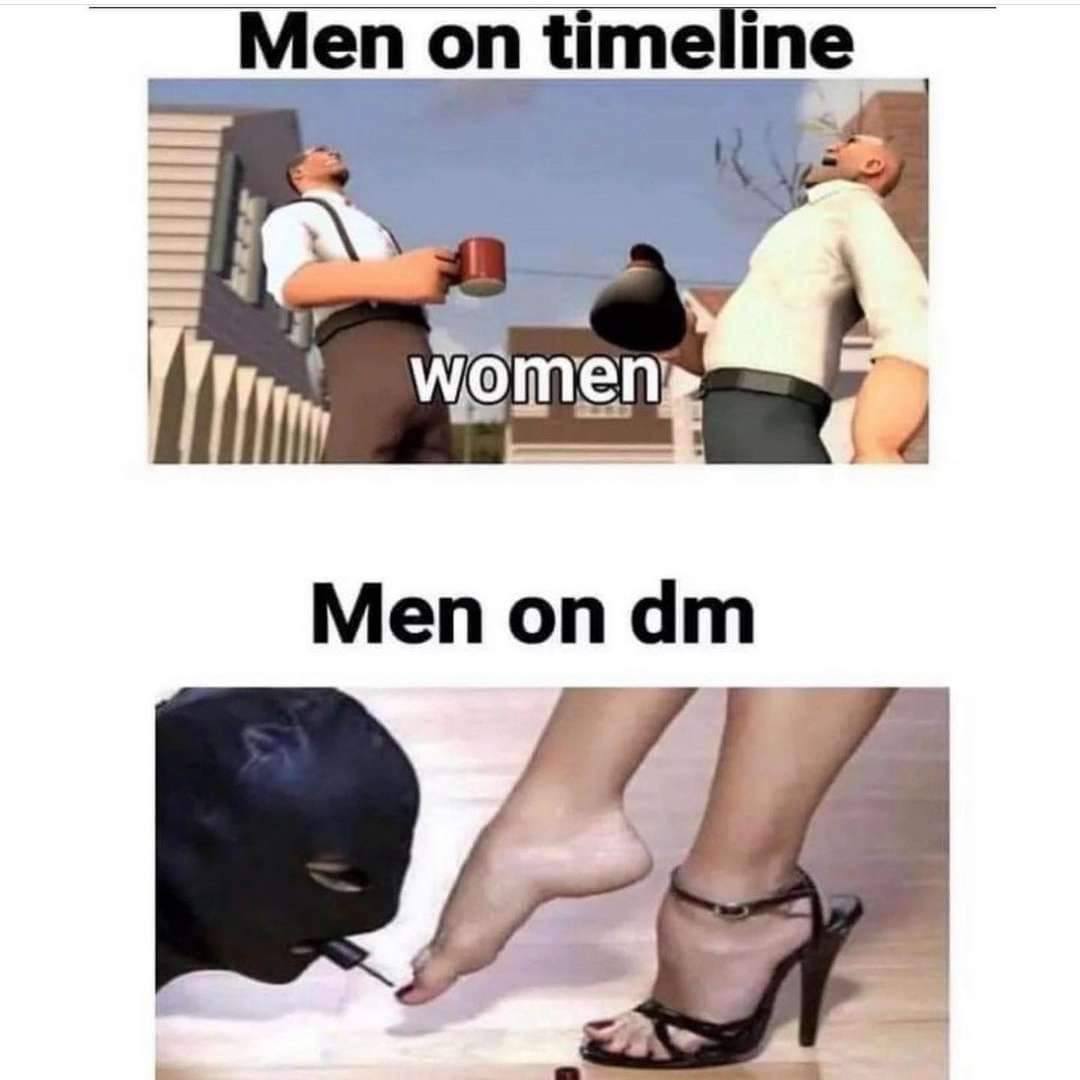 Men on timeline women; (4 Men