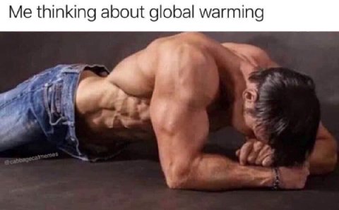 Me thinking about global warming
