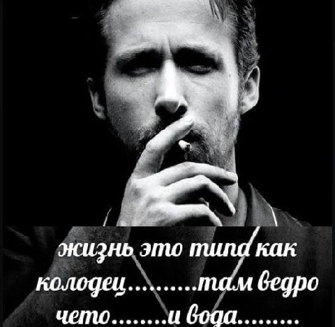 жизнь это тила как колодец.........там ведро