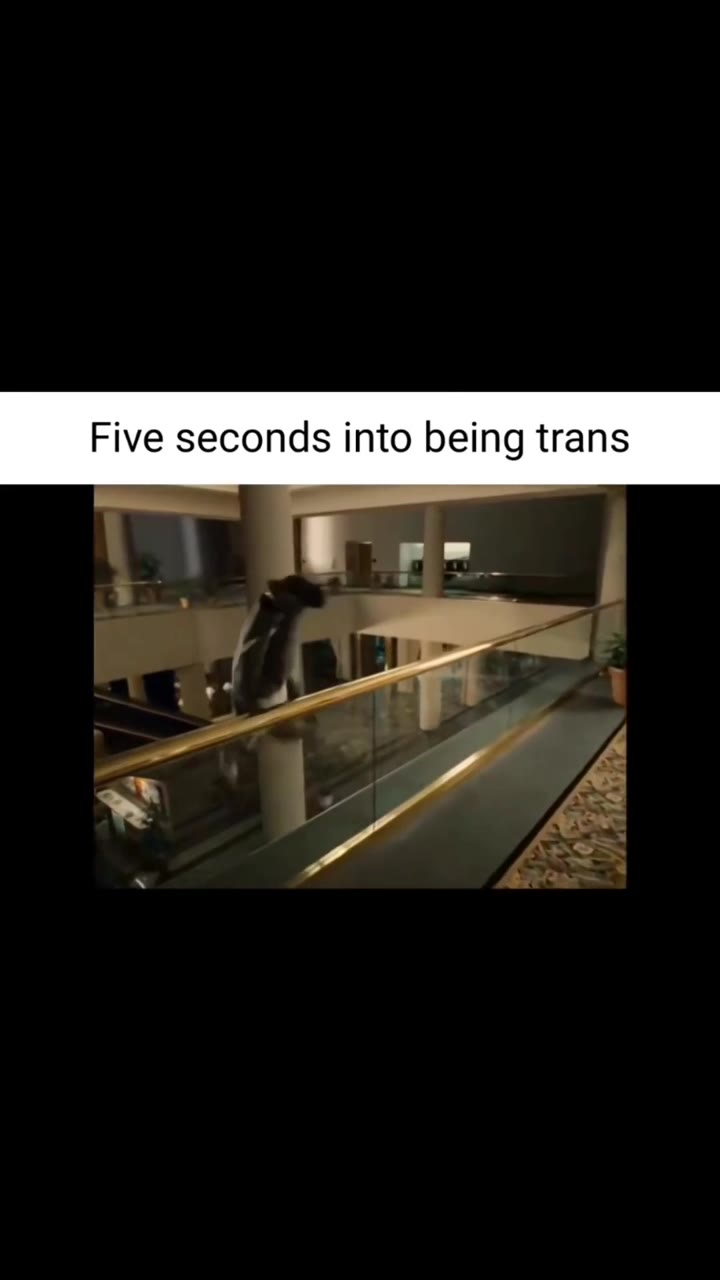Five seconds into being trans