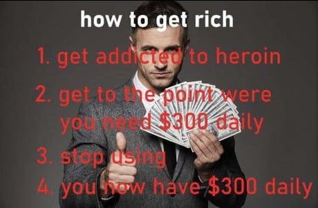 how to get rich