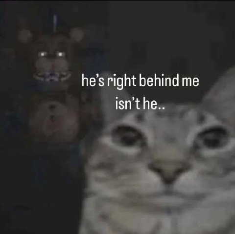 behind me