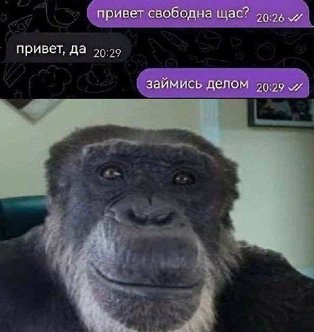 привет свободна щас? 90-96 привет, да 20:29 займись делом 20:29 и