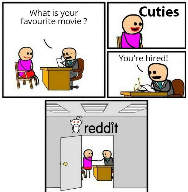 What Is your favourite movie You're hired! о reddit