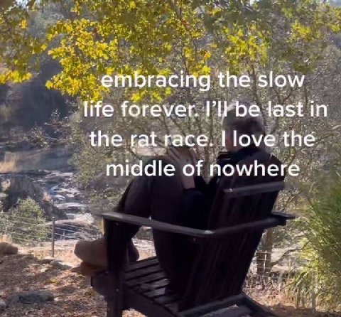 embracing the slow life forever. last in the rat race. love the middle of nowhere