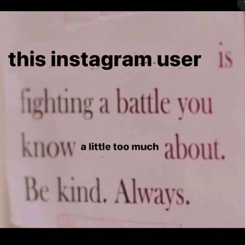 this instagram.user a battle you а little too much aly kind.