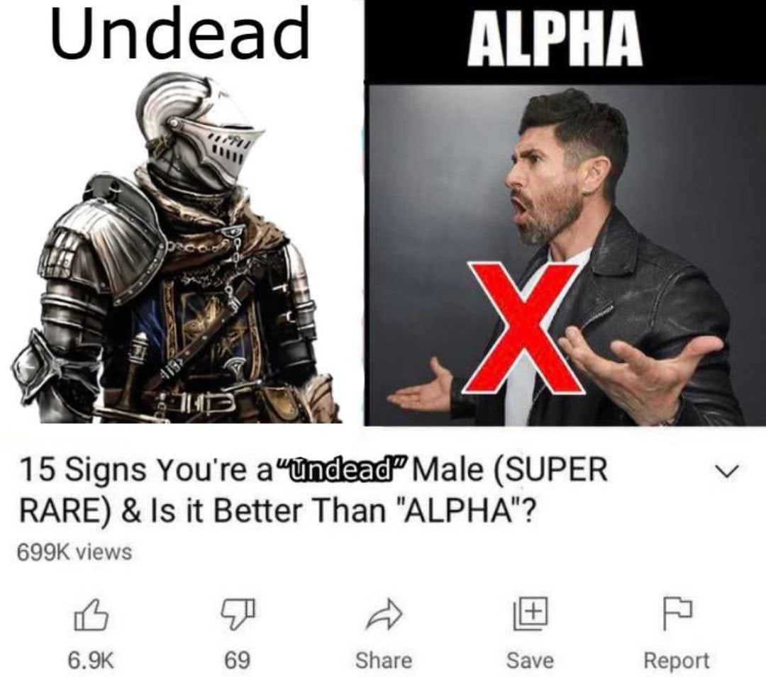ALPHA Undead 9 15 Signs You're Male (SUPER RARE) Is it Better Than "ALPHA"? views 69 Share Save Report