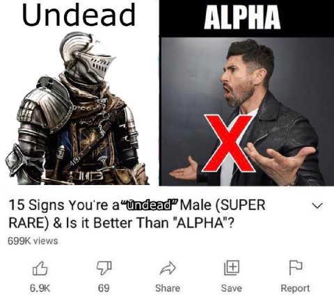 ALPHA Undead 9 15 Signs You're Male (SUPER RARE) Is it Better Than "ALPHA"? views 69 Share Save Report