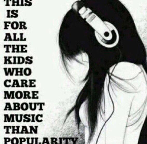 Is FOR ALL THE KIDS WHO CARE MORE ABOUT MUSIC THAN