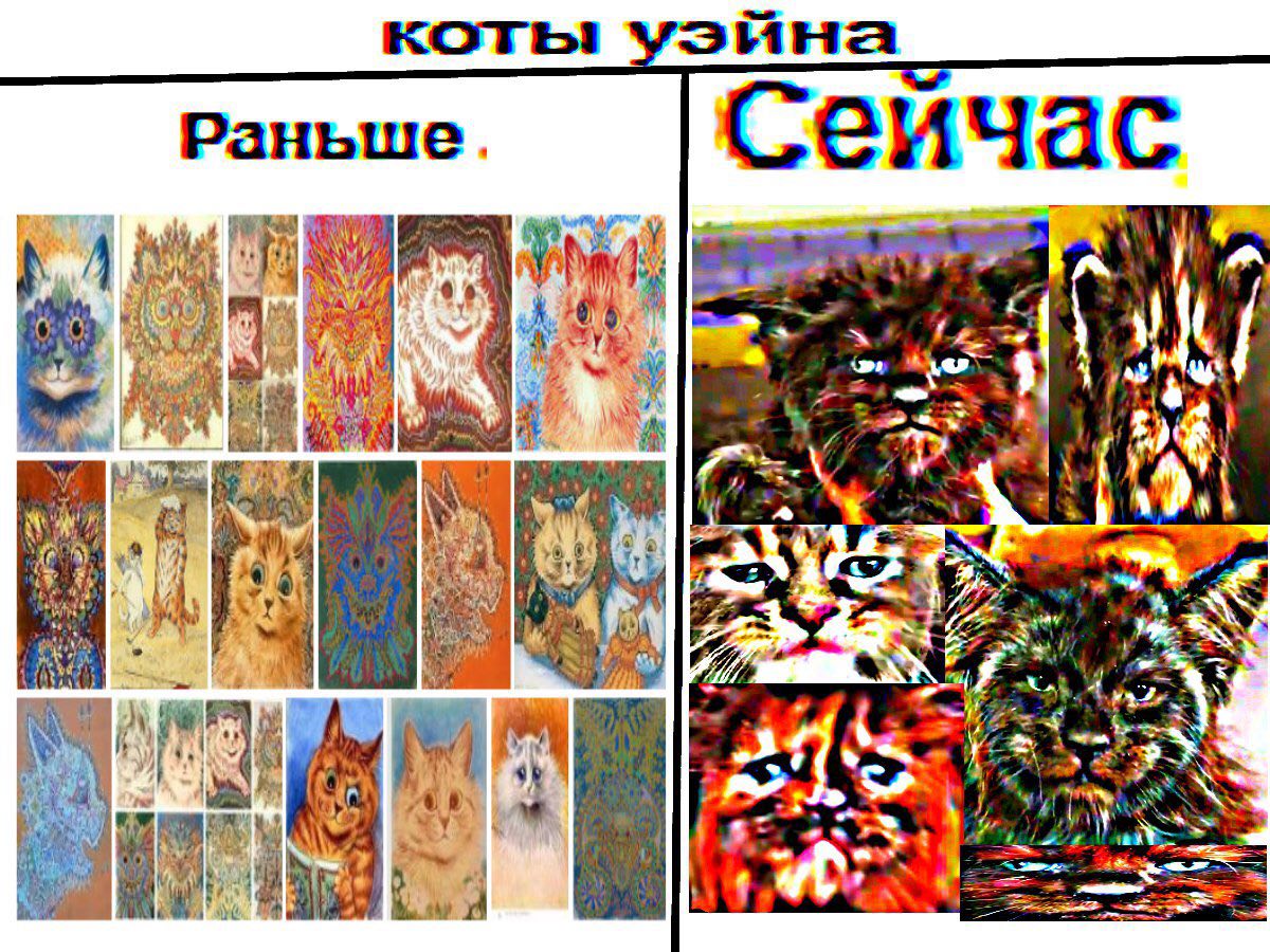 коты уэйна Раньше. Сеичас А 1 i A A