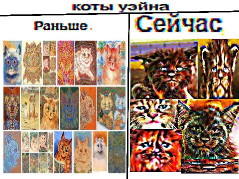 коты уэйна Раньше. Сеичас А 1 i A A